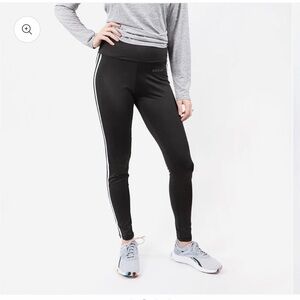 NWT Adidas High Waisted Training Pants-Black and White